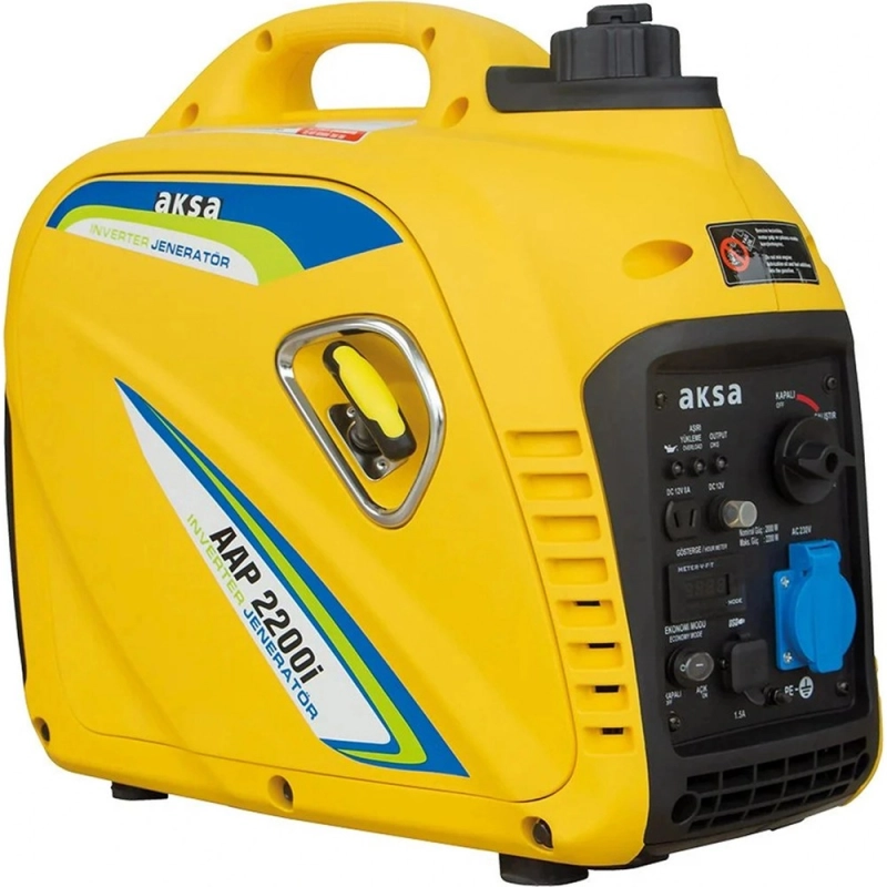Aksa AAP 2200i İpli Çanta Benzinli Jeneratör 2.2 KVA gorsel 3