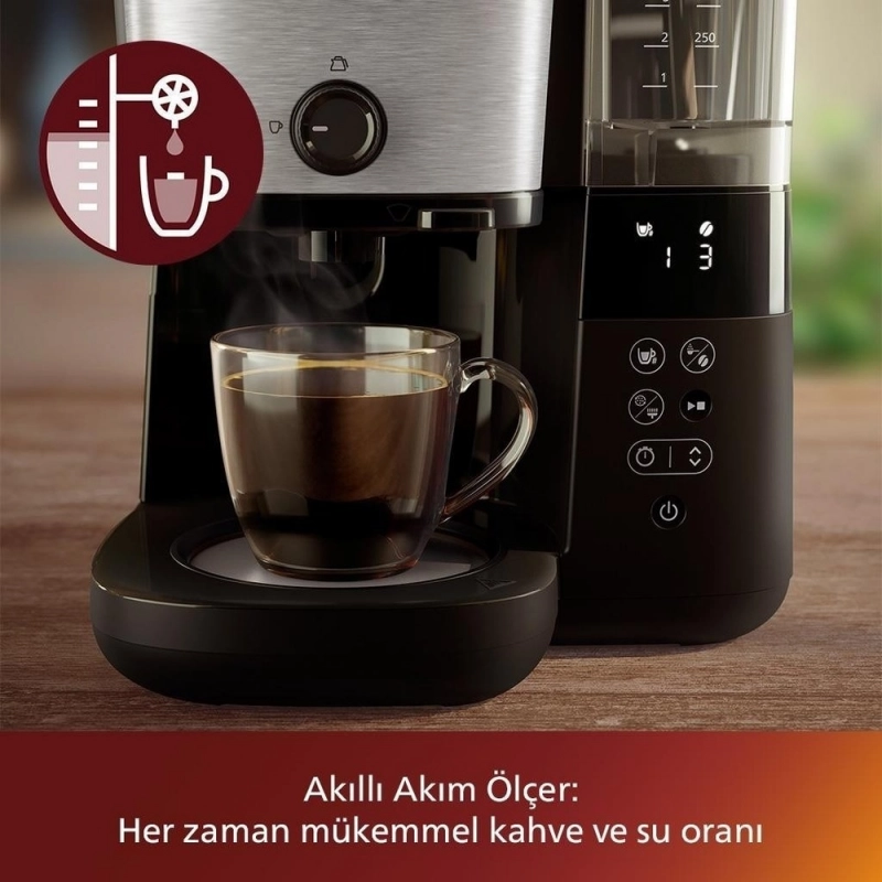 Philips HD7888/01 All-In-1 Brew Öğütücülü Filtre Kahve Makinesi gorsel 4